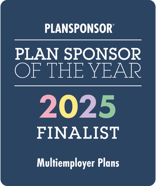 Logo: 2025 PLANSPONSOR Plan Sponsor Of Year_ Multiemployer Plans Finalist