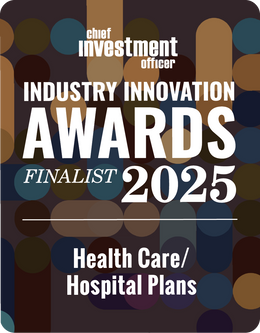 Logo: 2025 CHIEF INVESTMENT OFFICER Asset Owner Finalist: Health Care / Hospital Plans