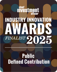 Logo: 2025 CHIEF INVESTMENT OFFICER Asset Owner Public DC