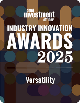 Logo: 2025 CHIEF INVESTMENT OFFICER Versatility Award
