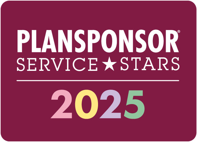 Logo: 2025 PLANSPONSOR Service Star