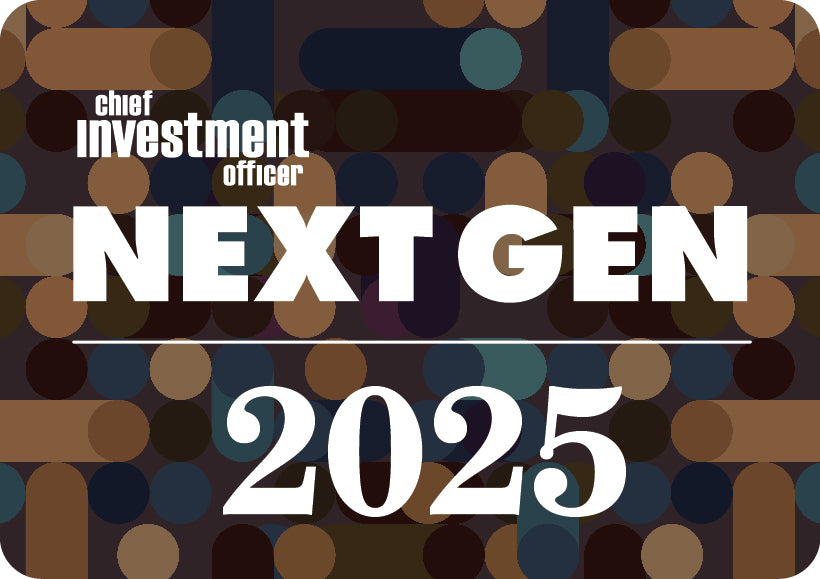 Logo: 2025 CHIEF INVESTMENT OFFICER Next Gen, Desk Plaque