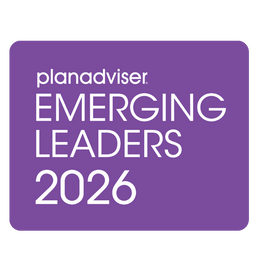 Logo: 2026 PLANADVISER Emerging Leaders Desk Plaque