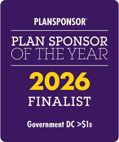 Logo: 2026 PLANSPONSOR  Plan Sponsor Of Year - Government DC >$1B