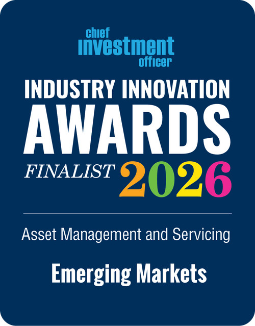 Logo: 2026 CHIEF INVESTMENT OFFICER Asset Management & Servicing: Emerging Markets