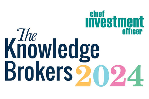 LOGO: Plaque 2024 Chief Investment Officer Knowledge Broker