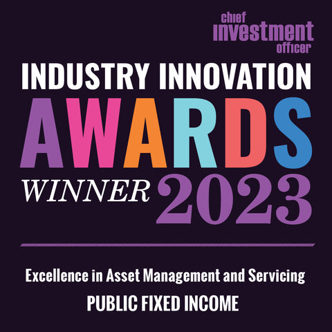 Logo: 2023 Chief Investment Officer_ AM&S_Winner_ Public Fixed Income