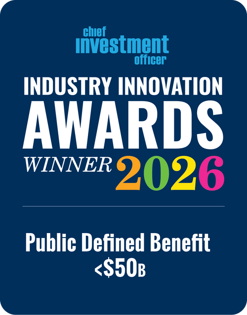 Logo: 2026 CHIEF INVESTMENT OFFICER Asset Owner: Public DB <$50B