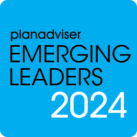 LOGO: Plaque 2024 PLANADVISER Emerging Leaders