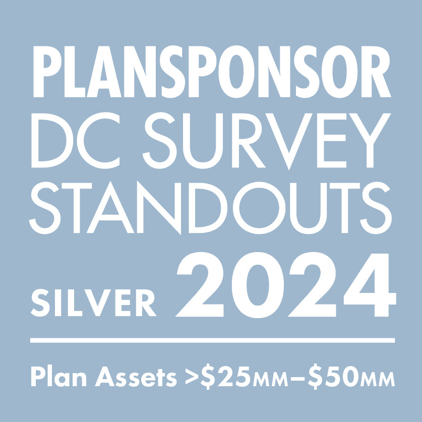 Logo: 2024 PLANSPONSOR DC Standout_ Silver: Plan Assets >$25MM–$50MM