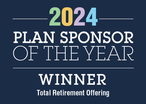 Logo: 2024 PLANSPONSOR Plan Sponsor of the Year Winners_ Total Retirement Offering