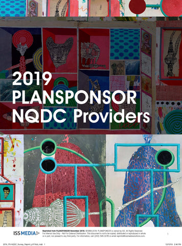 2019 PLANSPONSOR NQDC Providers