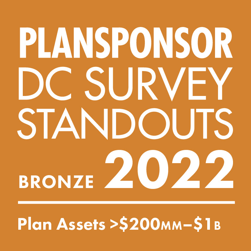 Logo: 2022 PLANSPONSOR DC Standout_ Bronze: Plan Assets >$200MM–$1B
