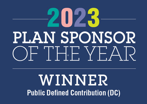 Logo: 2023 PSOY Winner_ Public Defined Contribution (DC)